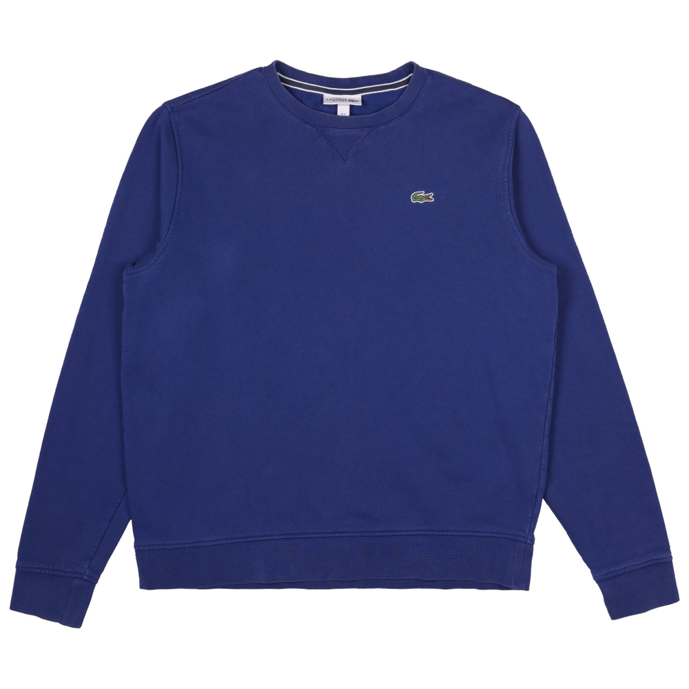 Синий базовый свитшот Lacoste, L