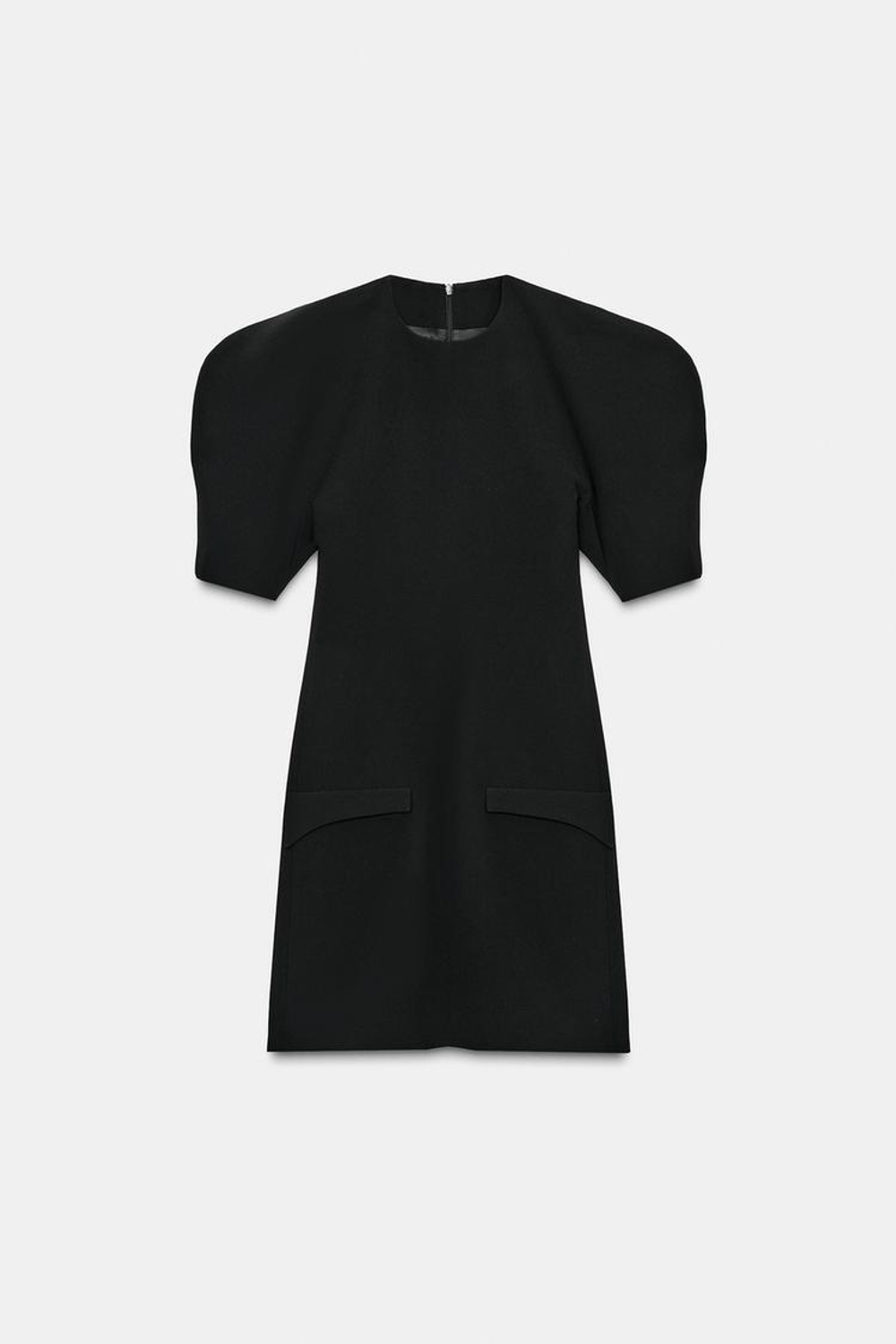 ZARA КОРОТКОЕ ПЛАТЬЕ — ZW COLLECTION, ЧЕРНЫЙ