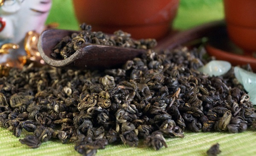 Китайский зеленый чай Нефритовый дворец (Bi Luo Chun) РЧК 500г