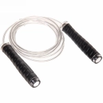 Скакалка с подшипниками RICHO RQ-JR-PL03, 3 м, ручка 125 мм, черный