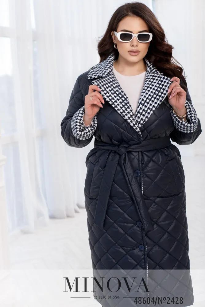 Куртка 2428-темно-синий Minova