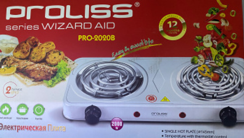 Электроплитка 2-комф. Пролисс/Электро 2020В 2000Вт