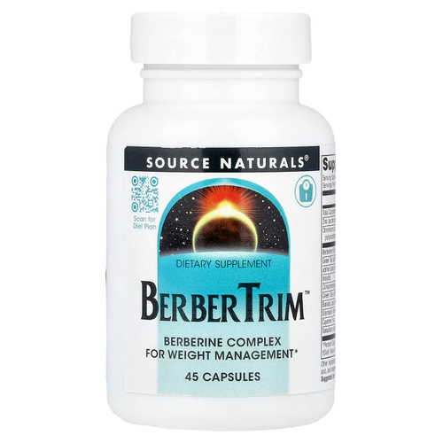 Source Naturals, BerberTrim™, 45 капсул