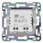 SKANDY Светорегулятор поворотный 600Вт SK-D01W арктический белый IEK
