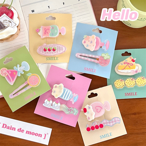 Заколки для волос "Sweet Smile"