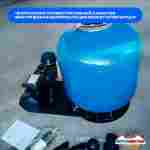 Песочный фильтр для бассейна до 52 м³ с насосом KP256, до 30 кг песка, 6,5 м³/ч, WL-ADG400Е