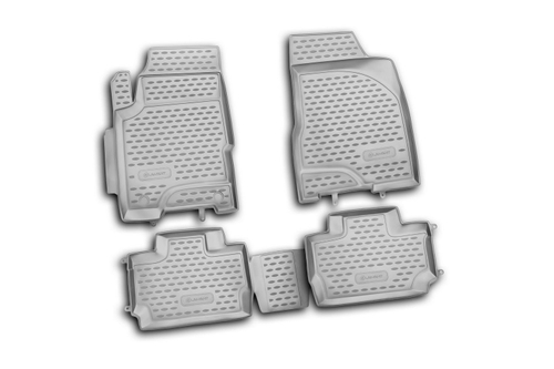 Коврики в салон для CHERY A13, 2010- 4 шт. (полиуретан) NLC.63.09.210KH