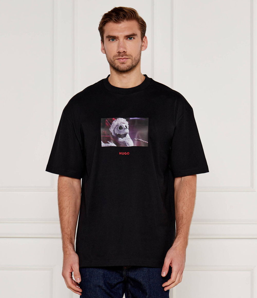 Футболка Hugo x Tim Burton's Nightmare Before Christmas DJACK_NBC HUGO - черный(50528428)