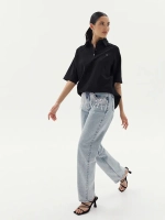 Джинсы CRYSTAL SHINE regular, голубой