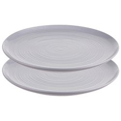 Набор обеденных тарелок In The Village, Ø28 см, серые, 2 шт.