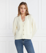 Хлопковый кардиган Liu Jo - белый(MF3018 MA09O)