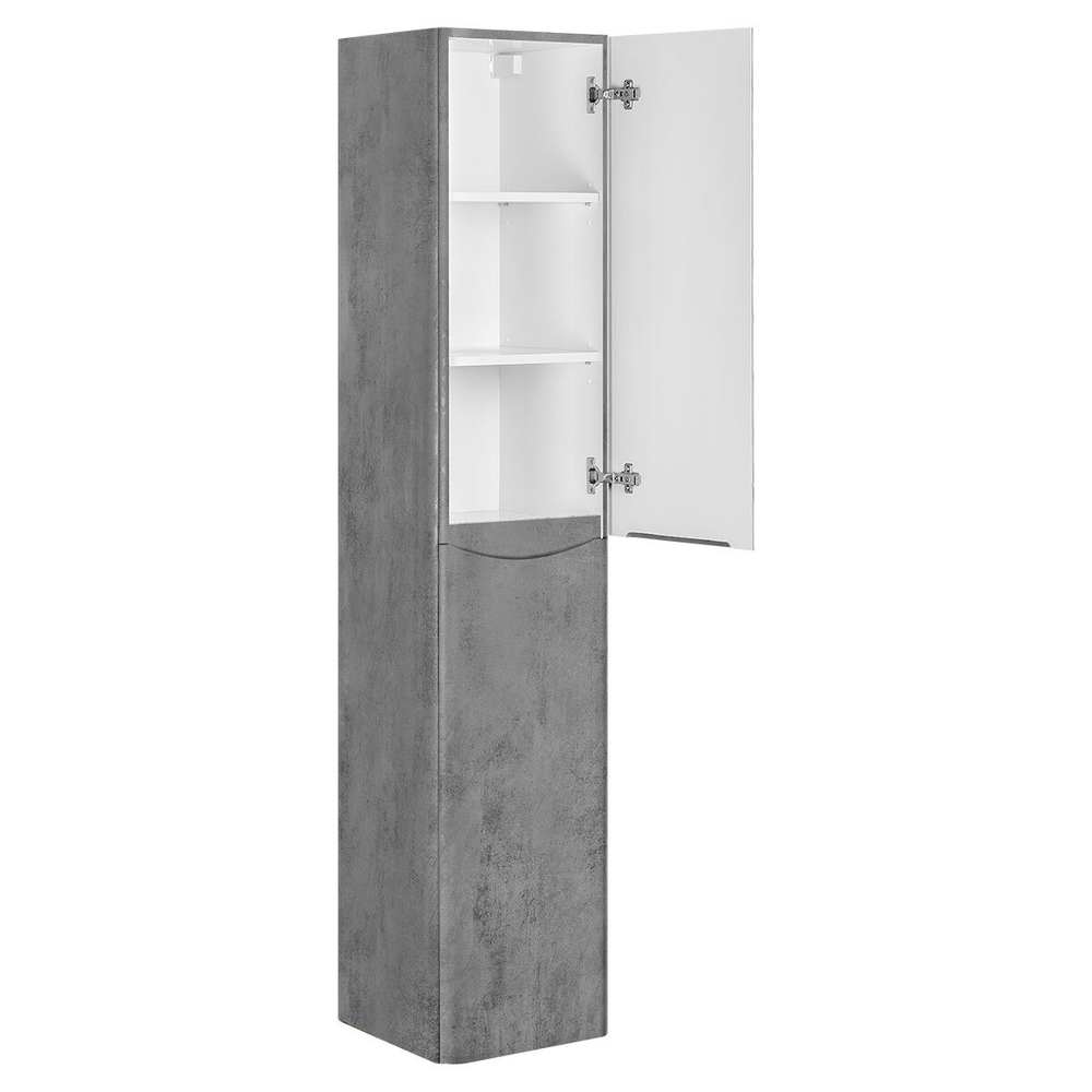 Шкаф Vincea Paola VSC-2P170BT-L подвесной, 1700*350*350, Beton, левый