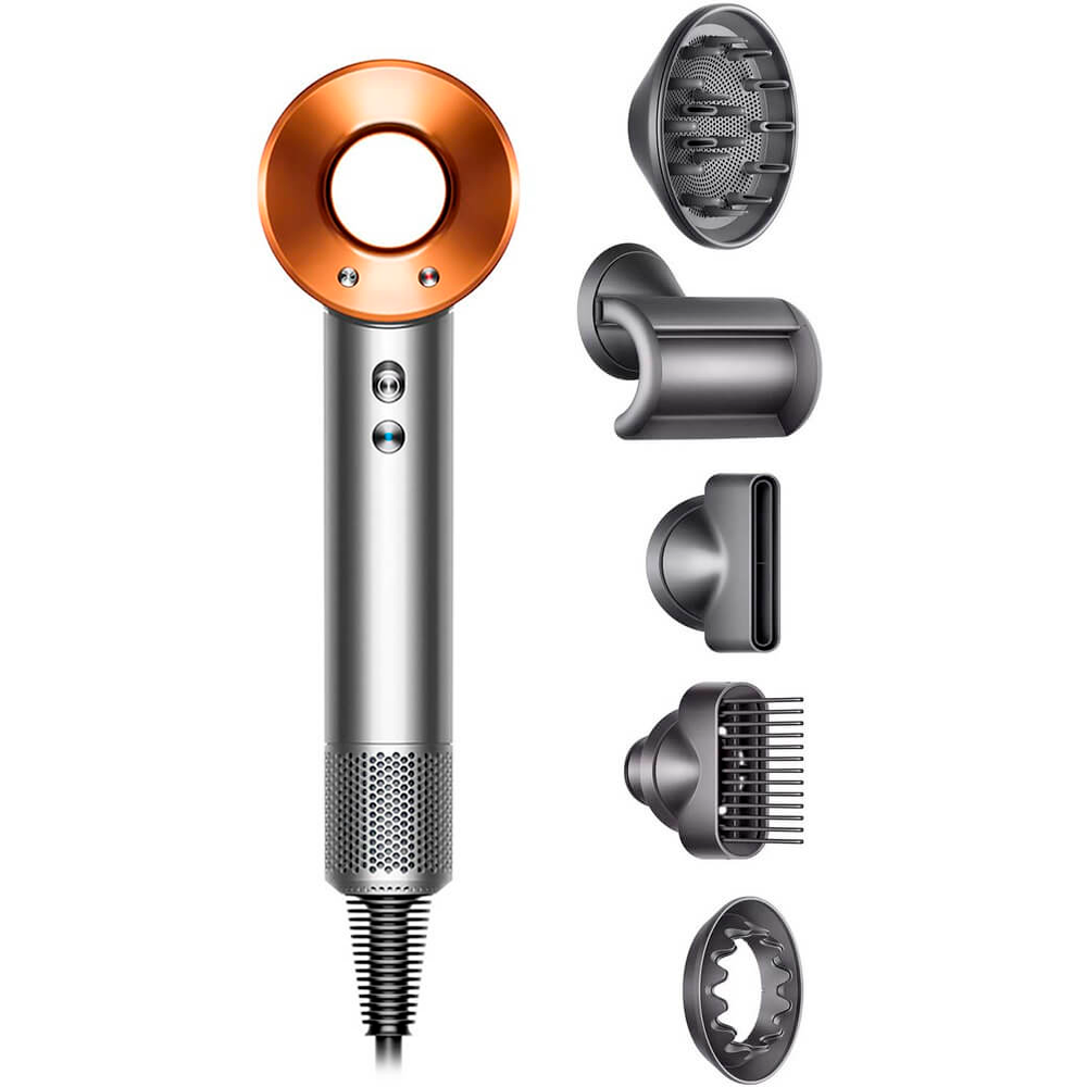 Фен Dyson Supersonic HD07, Nickel / Copper (Никель / Медь)