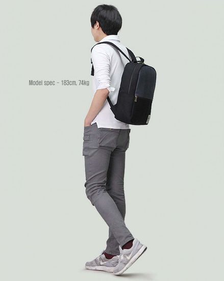 Рюкзак Yellowstone Canvas Backpack Black Grey