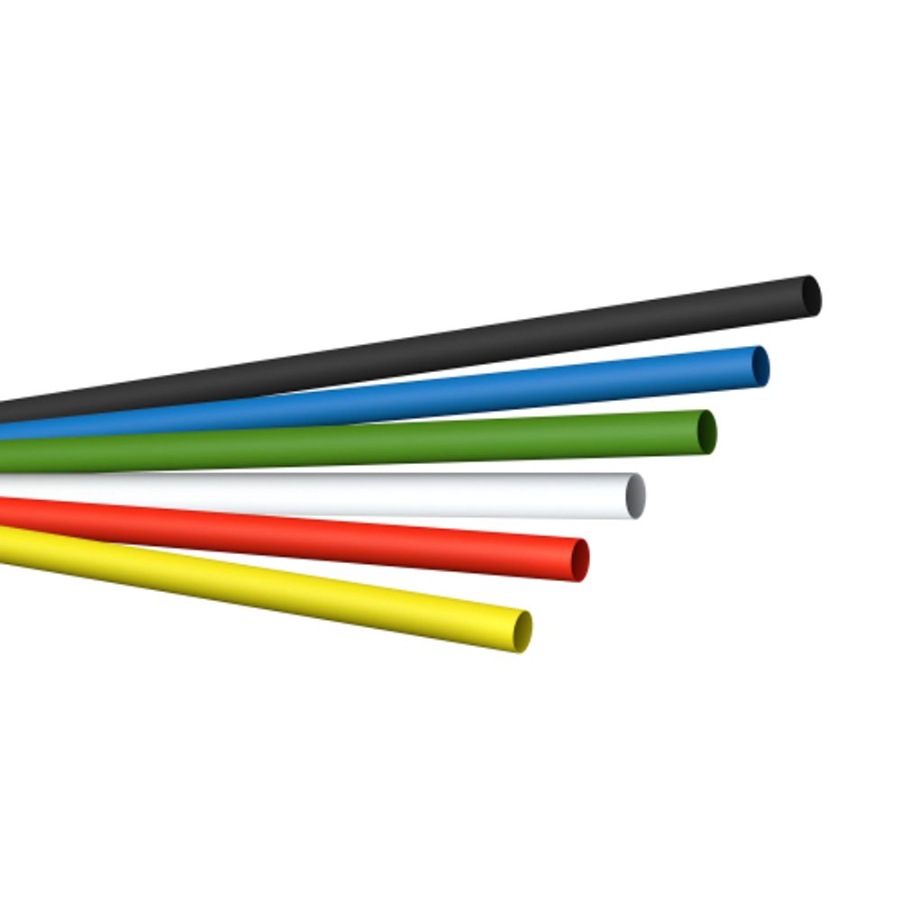 Набор термоусадочных трубок ЭРА NO-224-536 ТТУ нг-LS 2/1 №2 6 цветов 13 шт L=100 мм