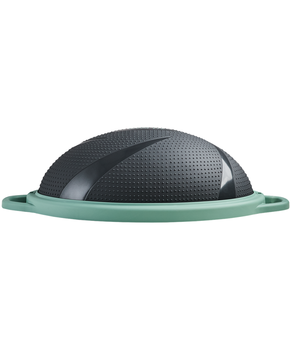 Полусфера "BOSU" GB-503 с эспандерами, с насосом, серый/зеленый