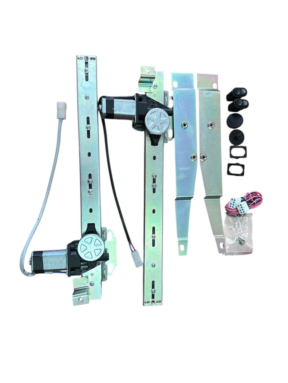 Электростеклоподъемник "LD" (комплект) ВАЗ 2104, 2105, 2107 (реечный)