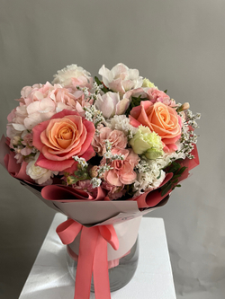 Букет «Персиковый джем»