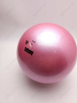 Мяч Sasaki 18,5 см серия "Металлик" Розовый клубничный STP (Strawberry Pink)