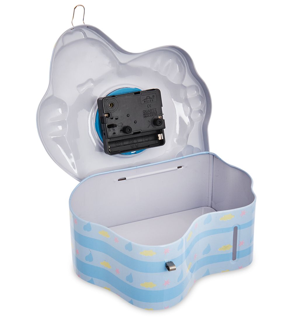 BX- 79/1 Метал. копилка с часами «Цыпленок»