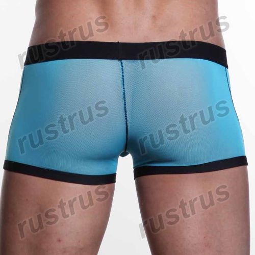 Мужские трусы хипсы голубые WANGJIANG WG00109