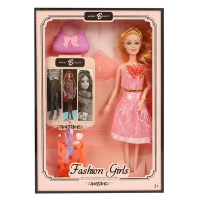 Кукла тип Модель на шарнирах с аксесс. 31см, коробка Y143