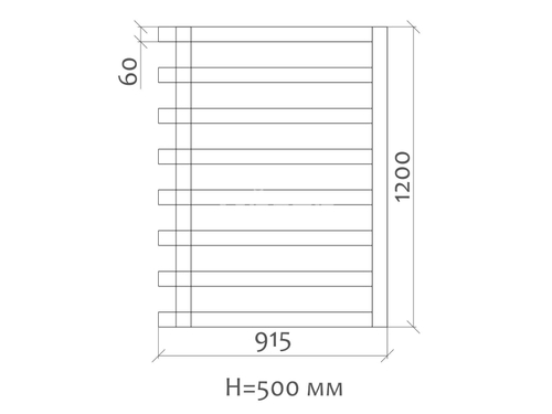 Велопарковка Эко-601005 для парков и уличных площадок