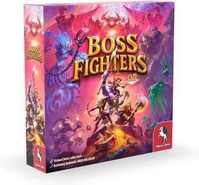 Boss Fighters QR - настольная игра