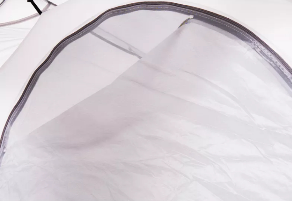 Палатка Naturehike Hiby Si 3-местная, алюминиевый каркас, серо-красная