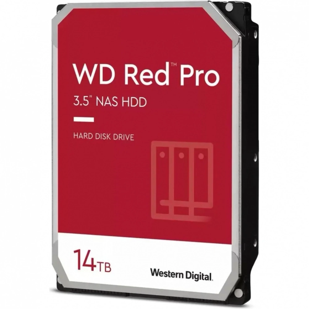 Жесткий диск WD SATA-III 14TB WD142KFGX NAS Red Pro (7200rpm) 512Mb 3.5"