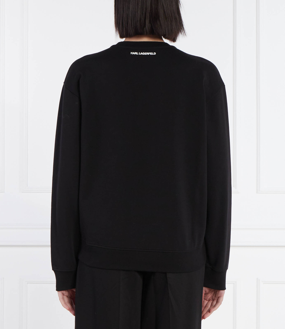 Худи ikonik 2.0 Karl Lagerfeld - черный(241W1801)