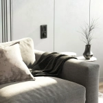 Рамка на 2 поста Hammer (черный) W0022408