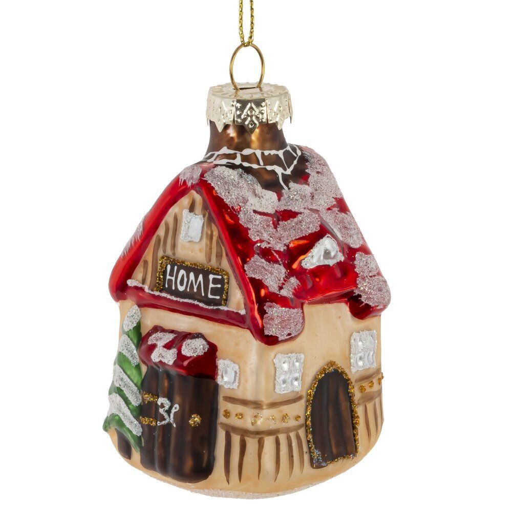 GAEM Украшение новогоднее "Домик", L5 W5 H10,5 см