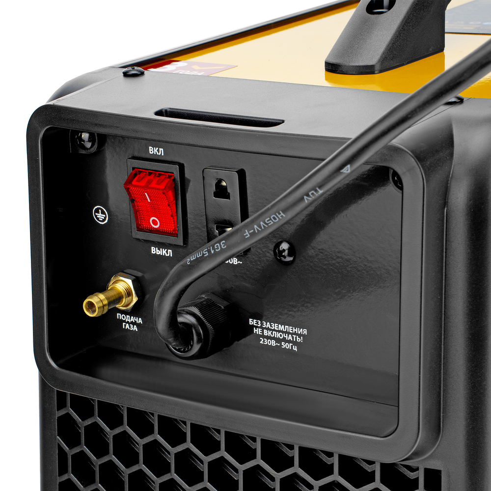 Аппарат инвертор. полуавтомат. сварки  MIG-160, 160 А, ПВ 60%, катушка 5 кг// Denzel