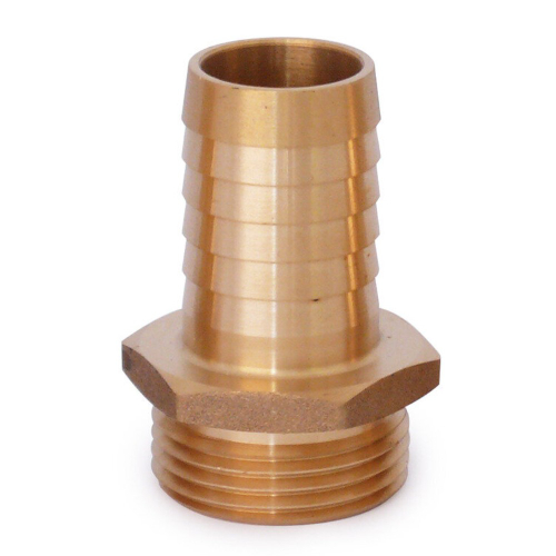 Штуцер BELAMOS ST1" - 1 латунь, резьба/ёлочка