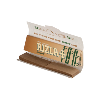 !Бумага для сигарет "Rizla+" KS Bamboo + Filters 32л*24шт