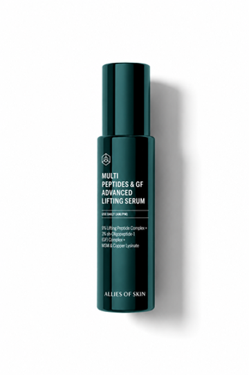 ALLIES OF SKIN Разглаживающая мультипептидная сыворотка с фактором роста Multi Peptides & GF Advanced Lifting Serum, 30 мл