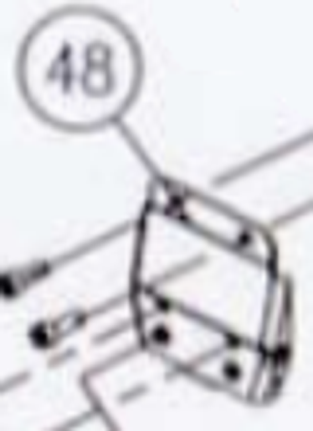 Запчасть №48 для Hybest GSR40A. Крышка клапана