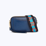 СУМКА MARC JACOBS LOGO STRAP SNAPSHOT BLUE SEA MULTI