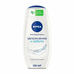 NIVEA Гель-уход для душа "Увлажнение и забота" с маслом миндаля, 250 мл (05939/ 08021)