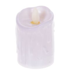 GAEM Набор из 12шт, Изделие декоративное с подсветкой "Свеча" (3xCR2032), L16 W16 H8,5 см