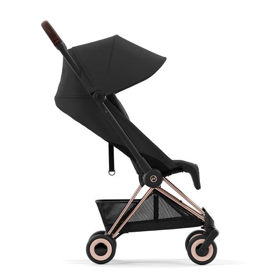 Прогулочная коляска Cybex Coya Sepia Black шасси Rosegold
