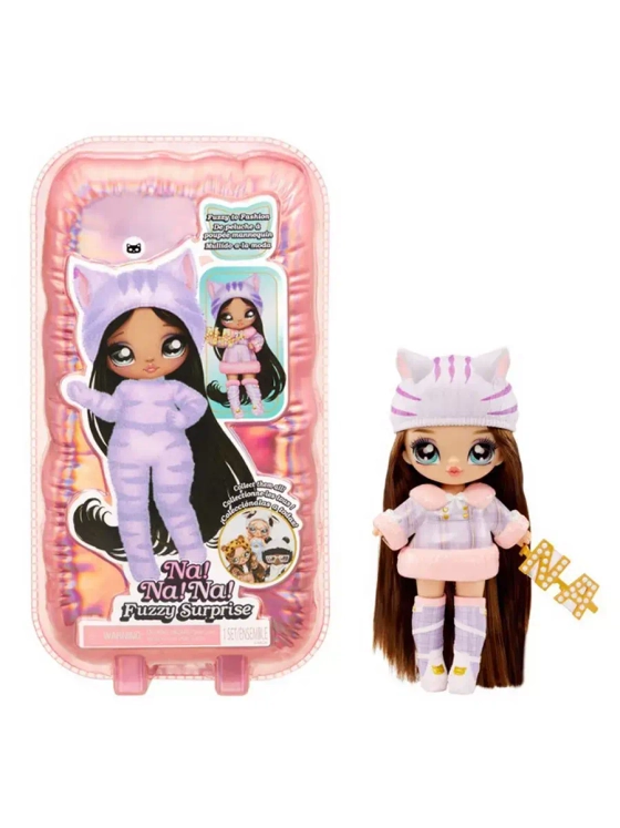Кукла Na Na Na Fuzzy Surprise Catie Cat 1 серия