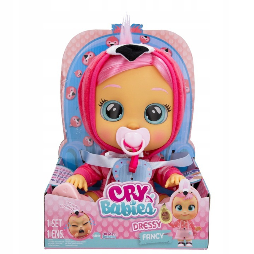 Cry baby doll fancy store