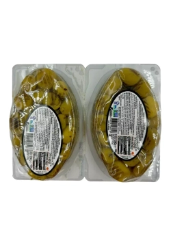 Турецкие оливки на гриле , маринованные (2уп по 200гр)