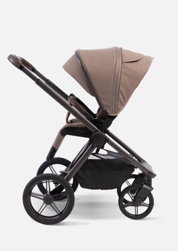 Peppy Коляска детская Monaco thermo 2 в 1 Mocca (кофе), рама серо-коричневая