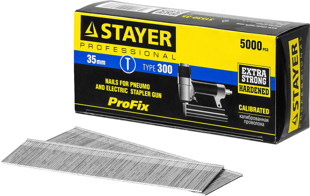 31530-35 Гвозди для нейлера STAYER тип 300