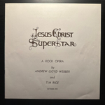 Jesus Christ Superstar 2LP (Англия 1972г.)