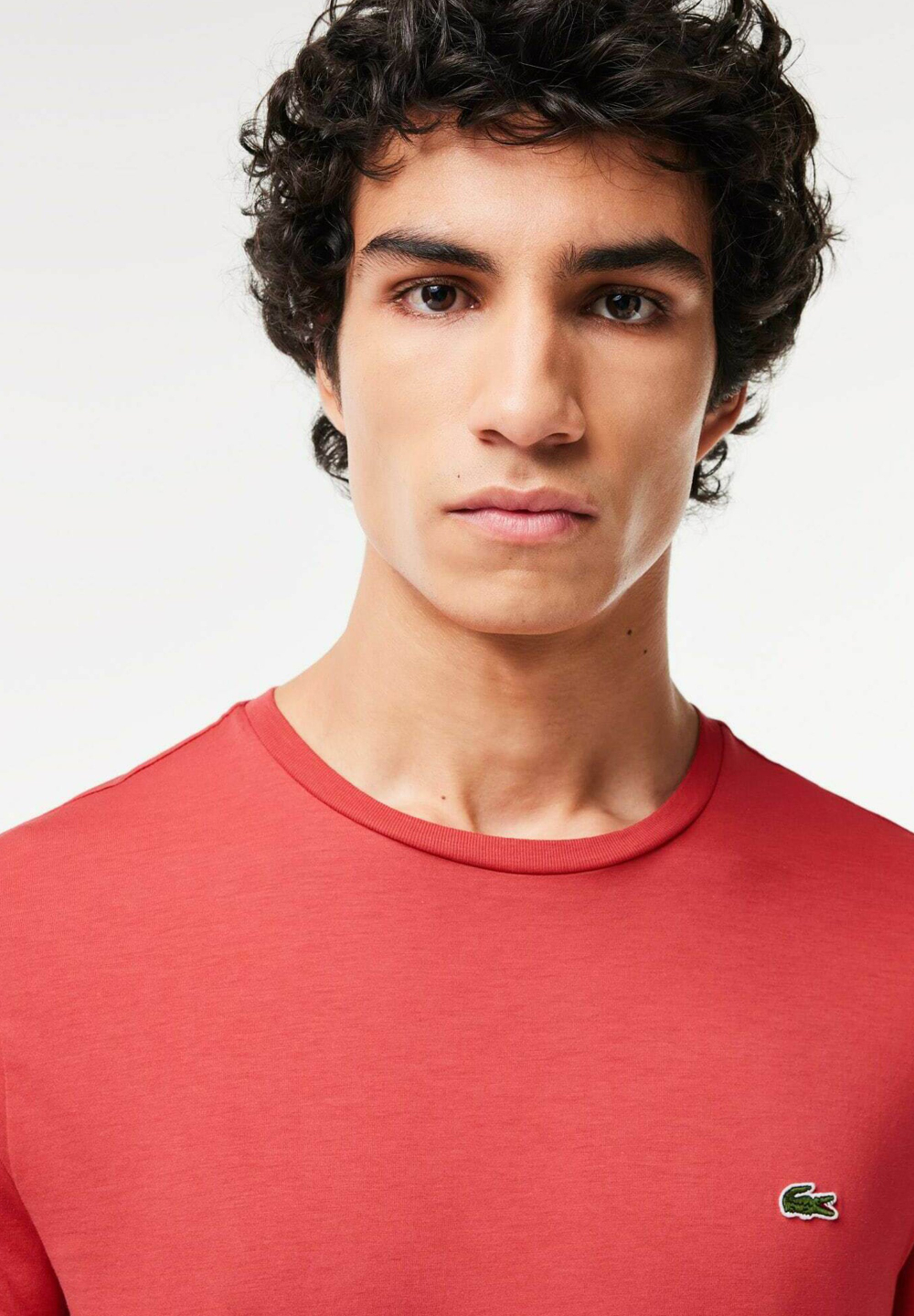 Lacoste Базовая футболка - Розовый (LA222P01Z-J19)
