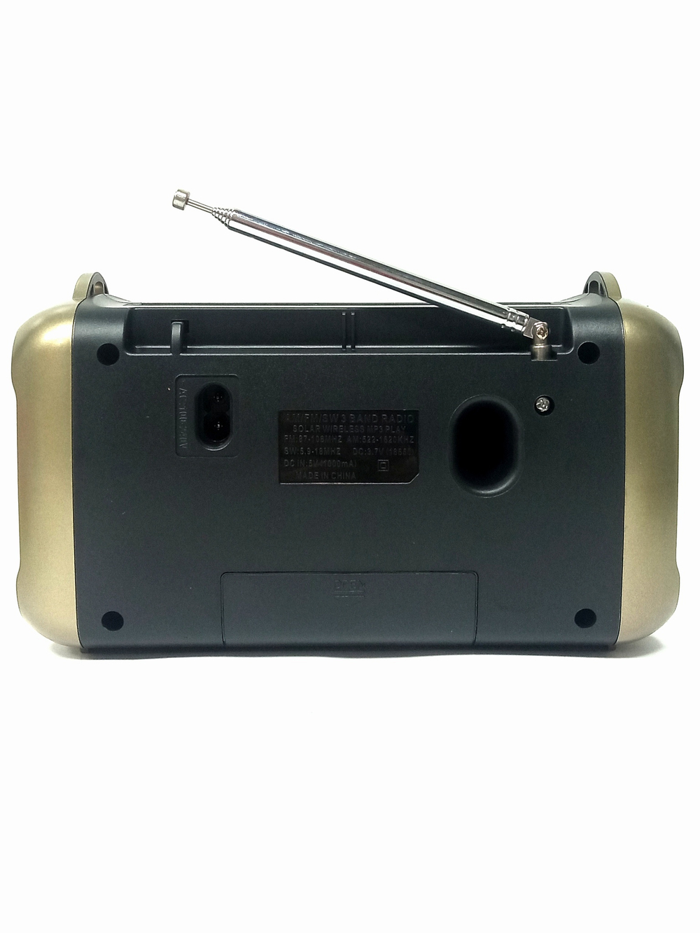 Радиоприемник с MP3 плеером +SolarPanel Naklya RX2366BAC